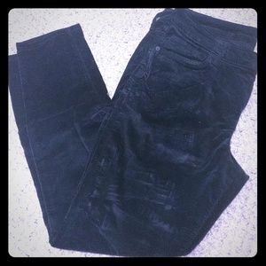 Old Navy Velvet Rockstar Mid Rise 12